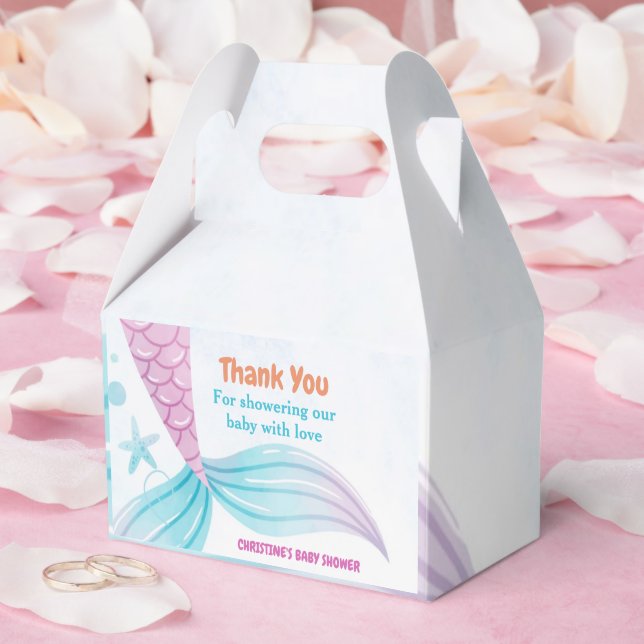 Ballotins Sous la fête du Baby shower de la sirène de mer (Mariage)