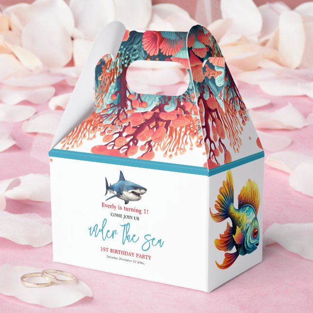 Ballotins Sous la mer 1er fête d'anniversaire (Mariage)