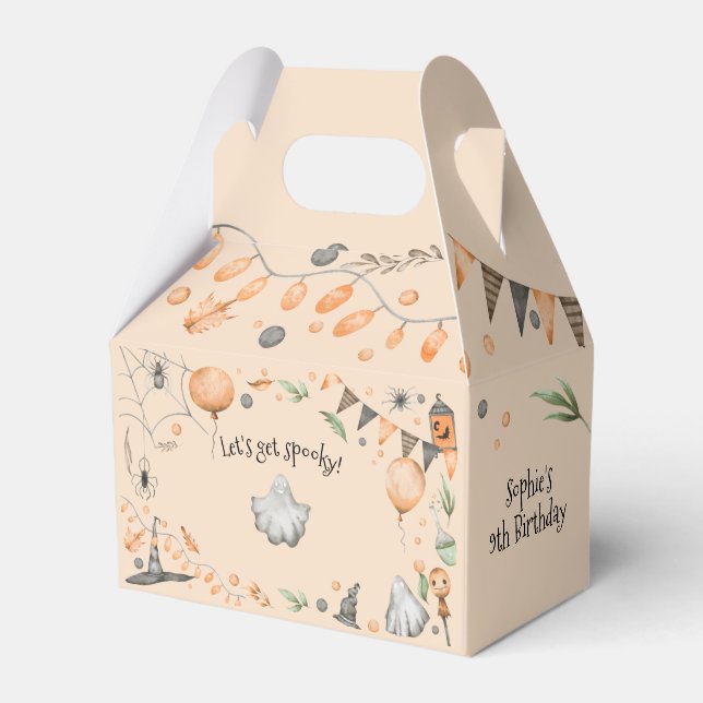 Ballotins Soyons éffrayants ! Parti anniversaire de enfant S (Verso)