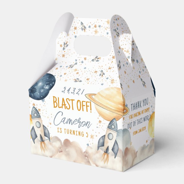 Ballotins Space Rockship Extérieur Espace Anniversaire (Arrière)