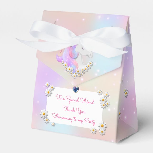 Ballotins Special Magic Pink Unicorn Anniversaire (Verso)