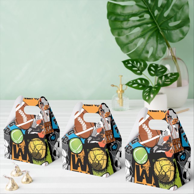 Ballotins Sport Pattern With Balls (Multiple)