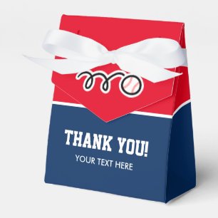 Ballotins Sports de baseball coutume garçon's Birthday merci