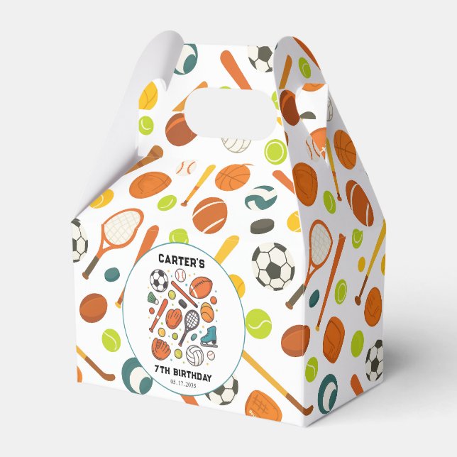 Ballotins Sports Game Time All-Star Birthday | Kids Sport (Verso)