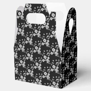 Ballotins Spray Floral Style BALLOTIN 1-NOIR BLANC GABLE