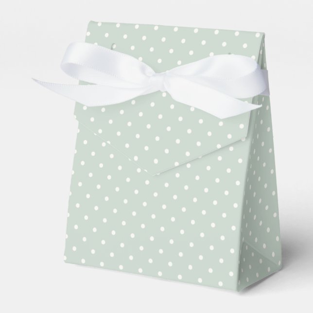 Ballotins Spring Polka Dots Classic | Sage Muted (Verso)
