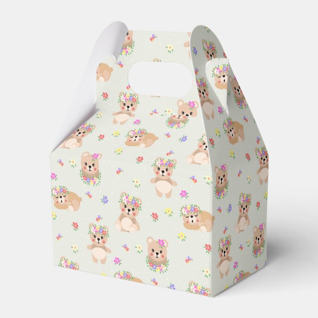 Ballotins Spring teddy bear (Verso)