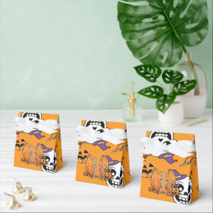 Ballotins Squelette Drôle Et Bonbons Pour Halloween