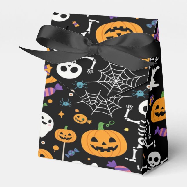 Ballotins Squelettes effrayants pour Halloween (Verso)