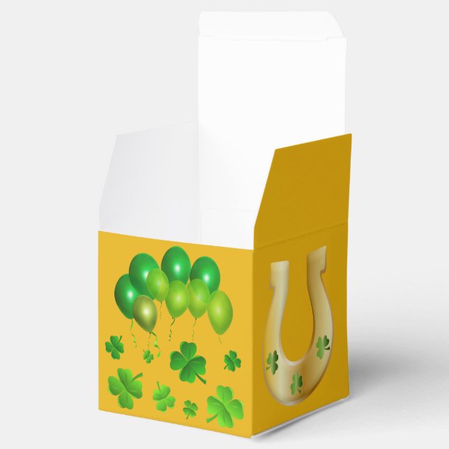 Ballotins St. Patricks Day Party Favoriser Box (Ouvert)