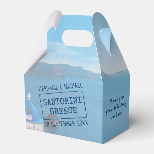 Ballotins Stamp de passeport personnalisé de mariage de dest (Verso)