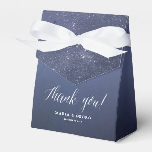 Ballotins Starry Night Celestial Star Wedding Favor Boxes