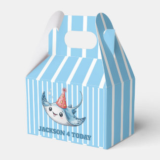 Ballotins Stingray gable boîte fête d'anniversaire