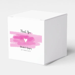 Ballotins Strokes de peinture simple et Mariage cardiaque