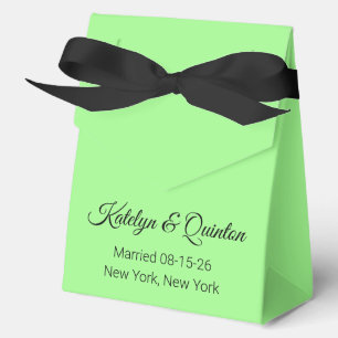 Ballotins Style Ballotin vert printemps et noir