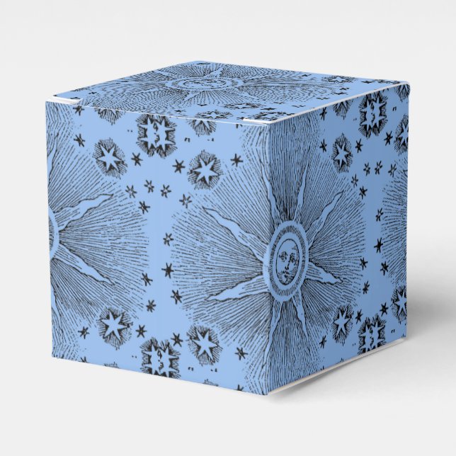 Ballotins Sun Stars Antique Nuit Ciel Médiéval Zodiac (Verso)