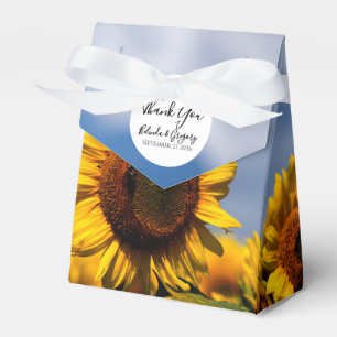 Ballotins Sunflower Blue Sky Rustique Mariage