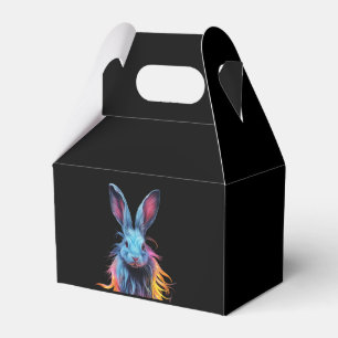 Ballotins Superbe Lapin Bleu en feu