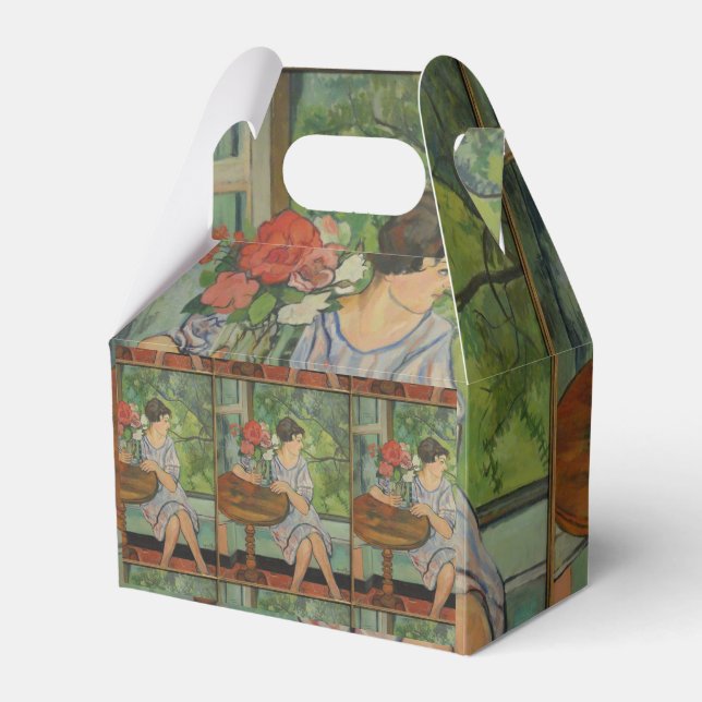 Ballotins Suzanne Valadon Jeune fille devant une fenêtre (Verso)