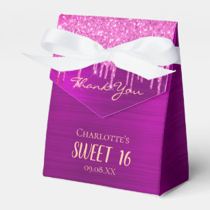 Ballotins Sweet 16 16e anniversaire violet parties scintilla