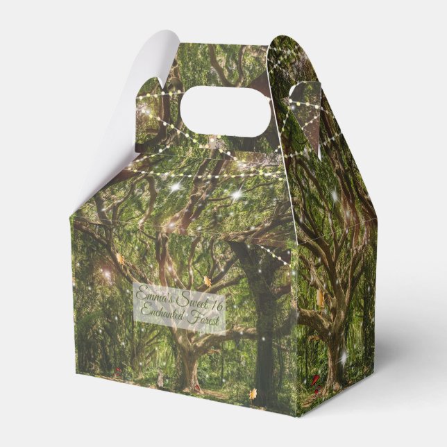 Ballotins Sweet 16 Enchanted Forest Fairies Bunny Stars  (Arrière)