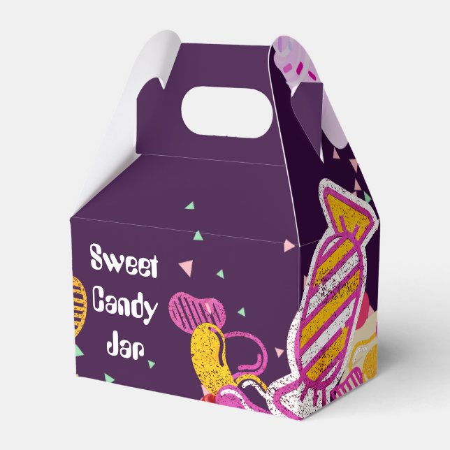 Ballotins Sweet Candy Jar (Verso)