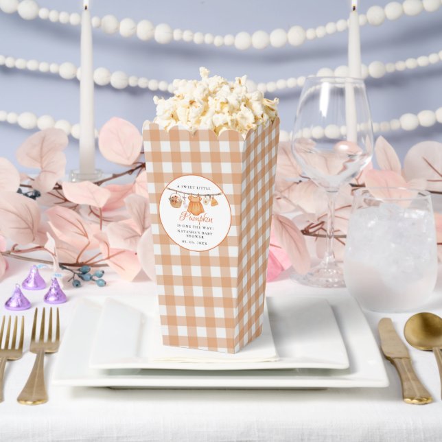 Ballotins Sweet Little Citrouille baby shower d'automne (Mariage)