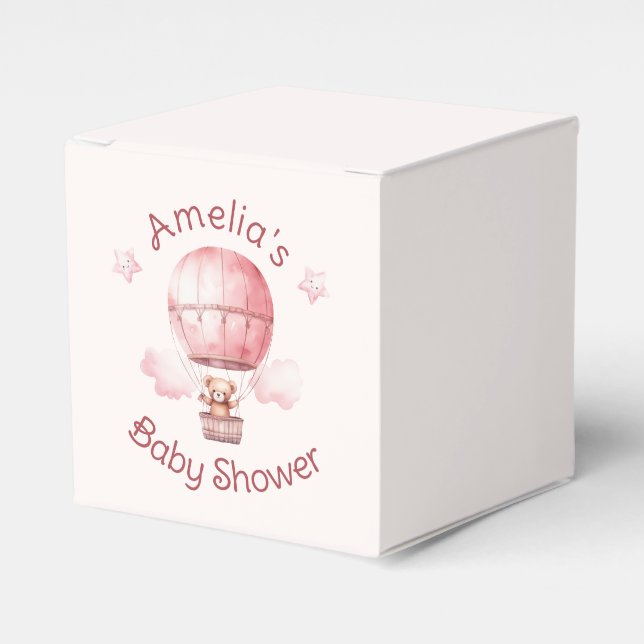 Ballotins Sweet Little Girl on the Way Baby shower (Verso)