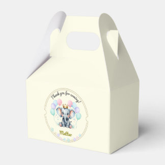 Ballotins Sweet Pastel Elephant – editable
