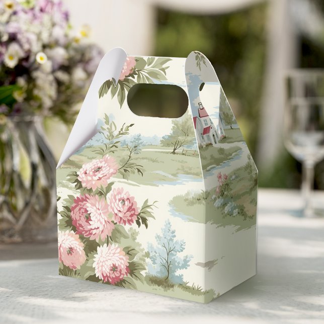 Ballotins Sweet Rustic Country Home Paysage Floral (Créateur téléchargé)