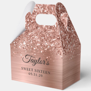 Ballotins Sweet sixteen de glamme or Rose