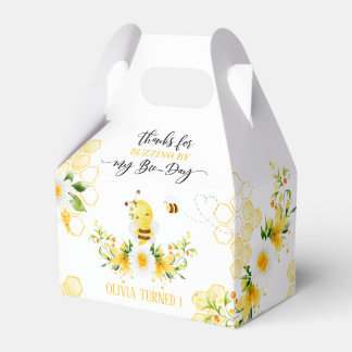 Ballotins Sweet to bee one Bumble bee 1er anniversaire