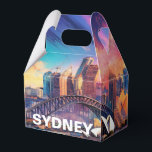 Ballotins Sydney Skyline Abstrait Art<br><div class="desc">Ajoutez une touche de modernité à votre événement avec ce ballotin présentant des skyline art abstrait de Sydney. Parfait pour les mariages,  fêtes ou cadeaux d'entreprise.</div>