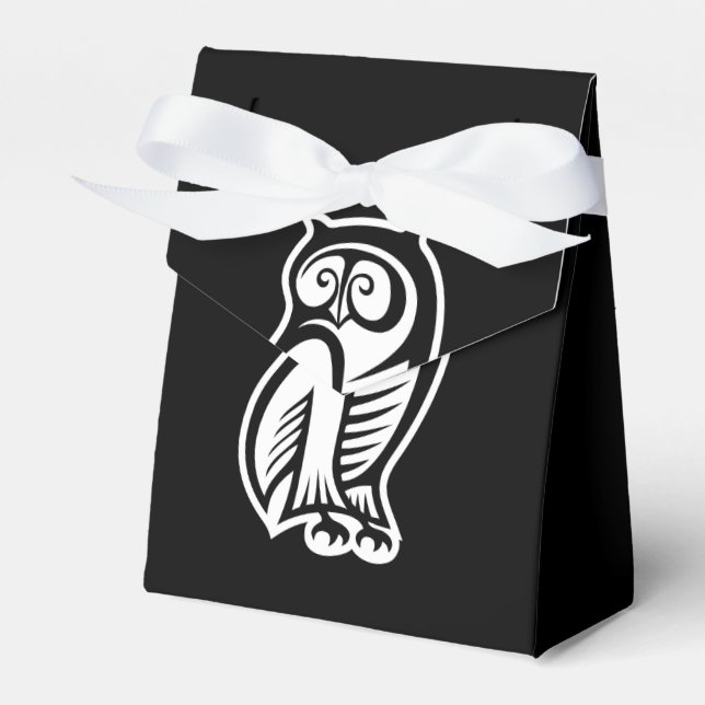 Ballotins Symbole de hibou blanc (Verso)