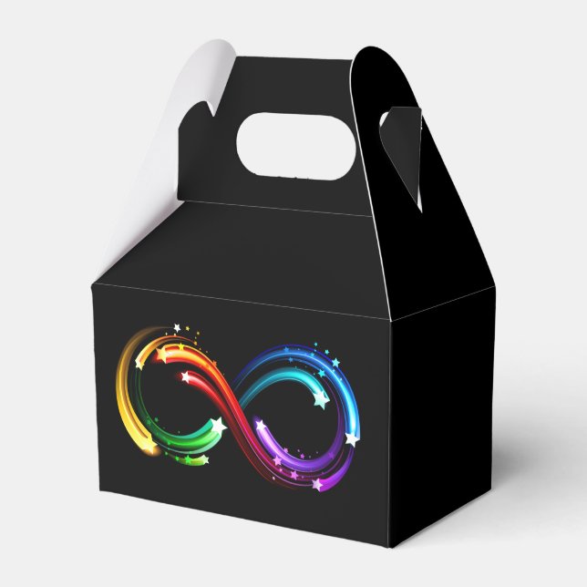 Ballotins Symbole de l'infini des comètes arc-en-ciel (Verso)
