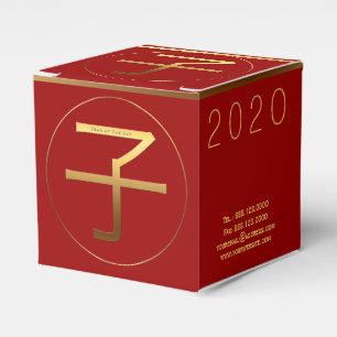 Ballotins Symbole d'or de l'année Rat 2020 Ballotin