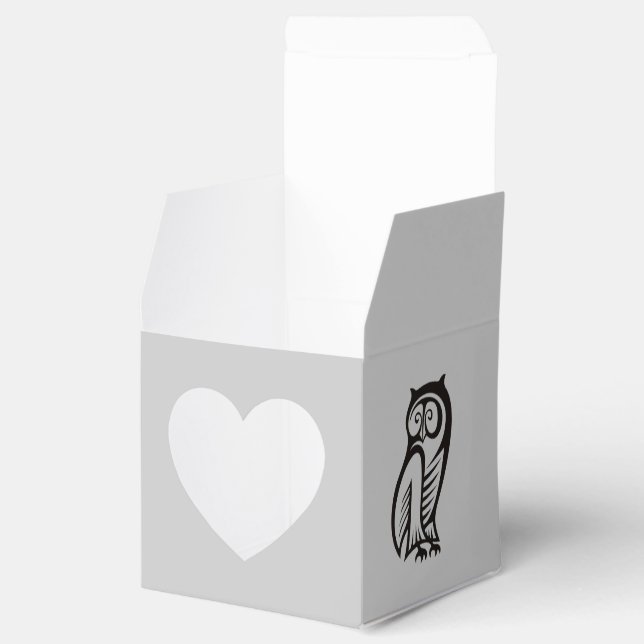 Ballotins Symbole hibou noir (Ouvert)