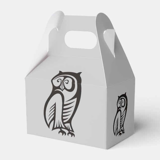 Ballotins Symbole hibou noir (Verso)