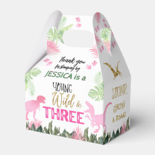 Ballotins T-Rex Dinosaure Rose Dino fille