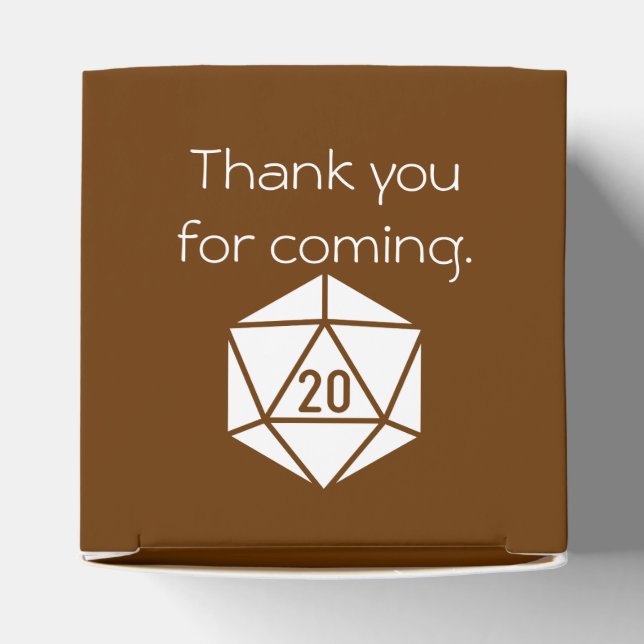 Ballotins Tabletop Chic dans le Ballotin au chocolat (Haut)