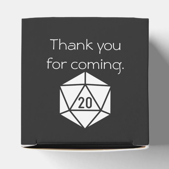 Ballotins Tabletop Chic en Ballotin noir (Haut)