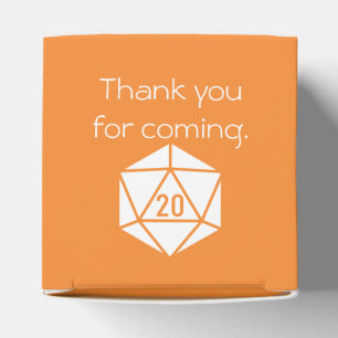 Ballotins Tabletop Chic en Ballotin orange