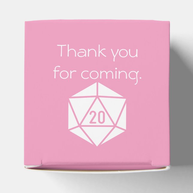 Ballotins Tabletop Chic en Ballotin rose pétale (Haut)