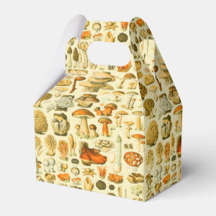 Ballotins Tabouret de toilette Vintage de champignons Illust