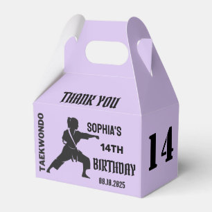 Ballotins Taekwondo fête d'anniversaire, joueuse de taekwond