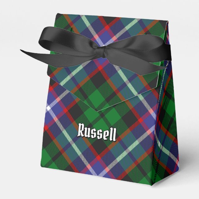 Ballotins Tartan Clan Russell (Verso)