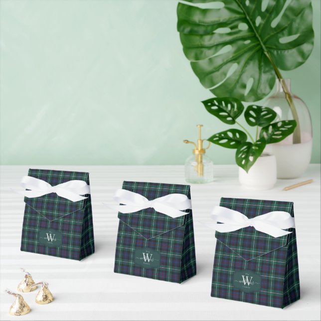 Ballotins Tartan MacKenzie écossais plaid monogrammé (Multiple)
