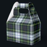 Ballotins Tartan Plaid Gordon Vert à carreaux Party<br><div class="desc">Complétez vos besoins en matière de cadeaux avec cette jolie boîte de faveur à motif tartan du clan Gordon pour toute occasion spéciale,  y compris les anniversaires,  les anniversaires de mariage,  les fêtes</div>