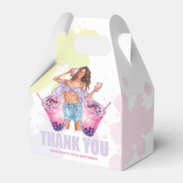 Ballotins Tea Boba Tea Custom (Verso)