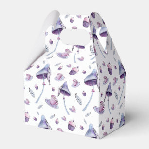 Ballotins Tea Party Mad rose et bleu aquarelle